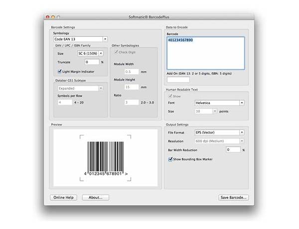 Mac Corporate Barcode Software for Mac - Download it from Habererciyes for free